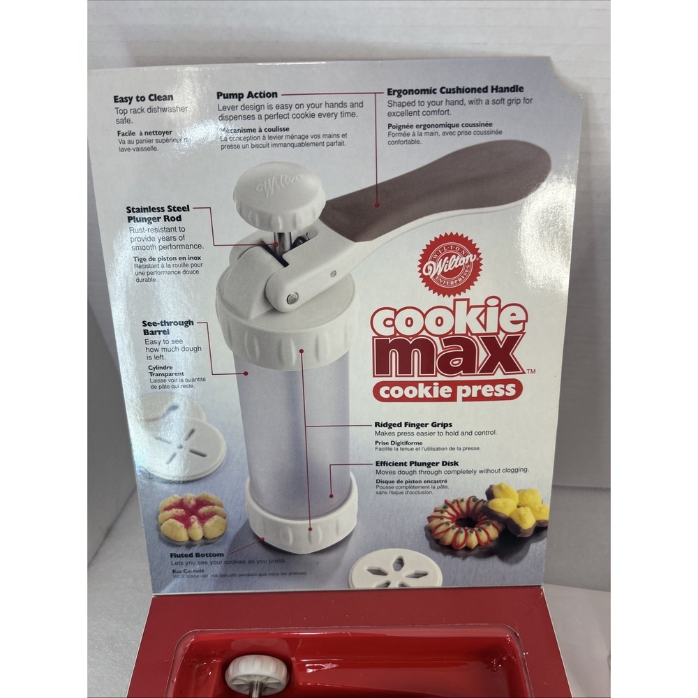 Wilton Cookie Max Cookie‎ Press And Dessert Decorator Plus Read - Picture 6 of 8
